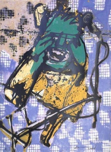 Grote foto nieuw werk van corneille herman brood e.a. antiek en kunst overig