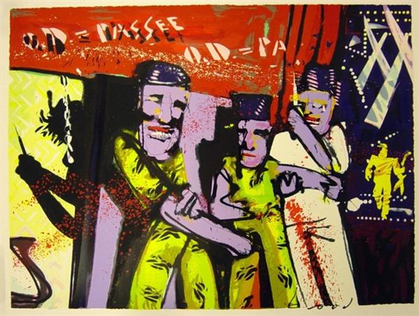 Grote foto nieuw werk van corneille herman brood e.a. antiek en kunst overig