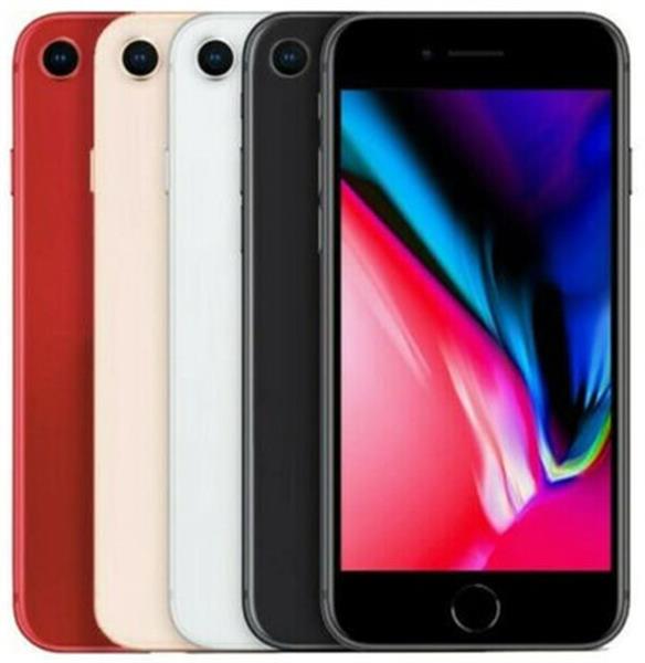 Grote foto apple iphone 8 model 2016 64gb zwart 4.7 inch ex demo garantie telecommunicatie apple iphone