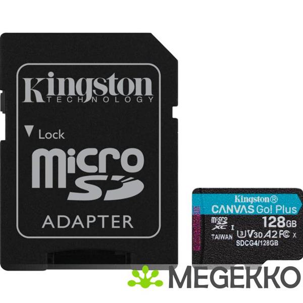 Grote foto kingston canvas go plus 128gb computers en software geheugens