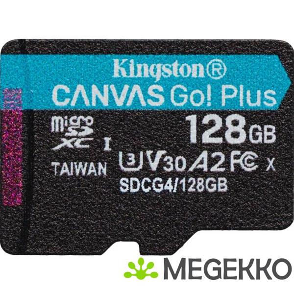 Grote foto kingston canvas go plus 128gb computers en software geheugens