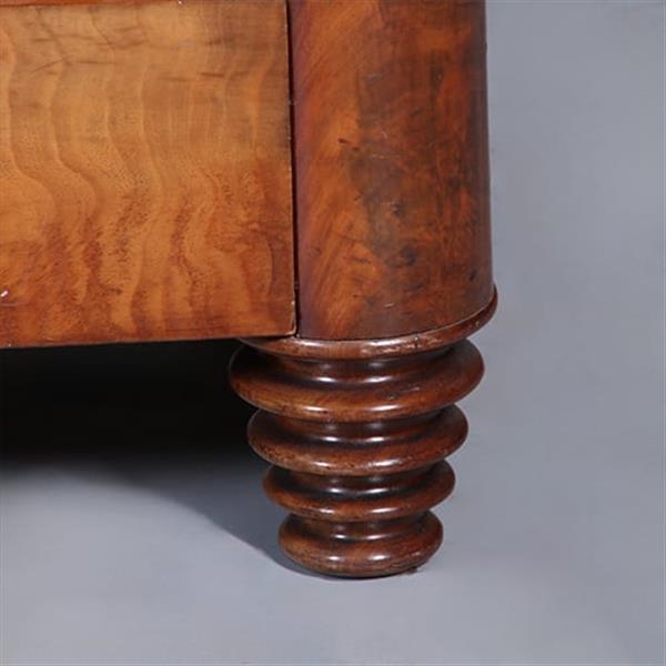 Grote foto vroeg biedermeier notariskast of tweedeurskast in blonde kleur mahonie ca 1830 no.440510 antiek en kunst stoelen en banken