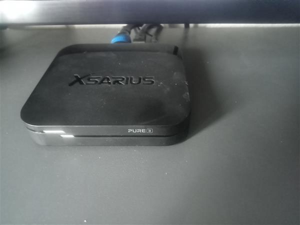 Grote foto iptv box xsarius pure 3 met abonnement audio tv en foto mediaspelers
