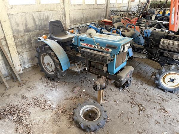 Grote foto mitsubishi d1100fd 4wd diesel minitractor als opknapper agrarisch tractoren