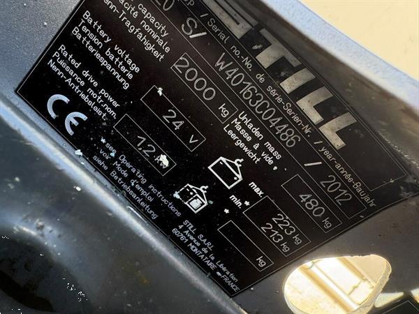 Grote foto vs 22991 elektrische palletwagen heffunctie 800mm doe het zelf en verbouw hefwerktuigen