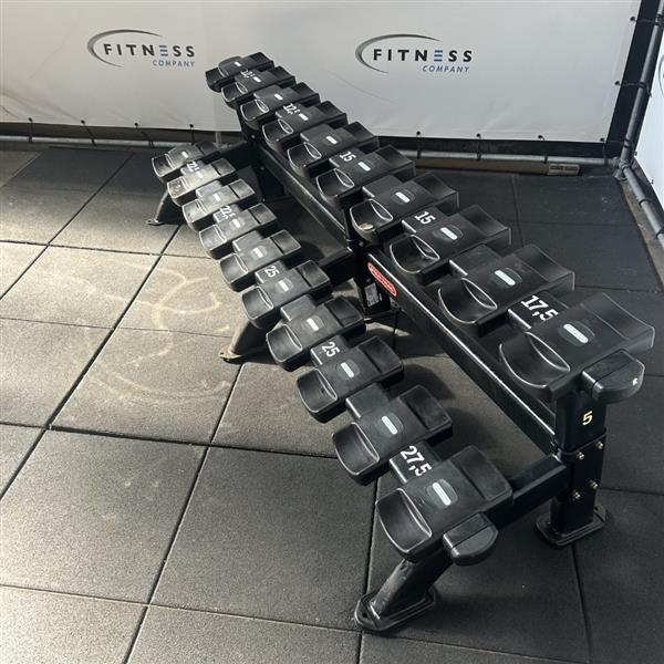 Grote foto star trac dumbell rek zwart sport en fitness fitness