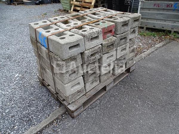 Grote foto pallet van 25 blokken voor de heras barri re doe het zelf en verbouw onderdelen en accessoires