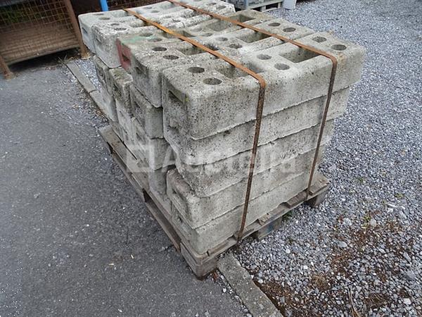 Grote foto pallet van 25 blokken voor de heras barri re doe het zelf en verbouw onderdelen en accessoires