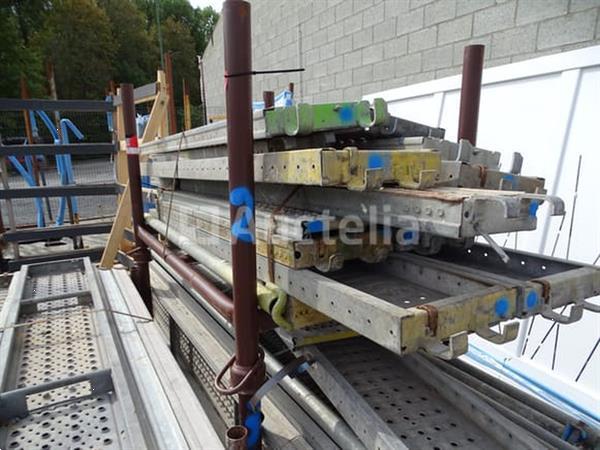 Grote foto muba rek met steigerelementen doe het zelf en verbouw onderdelen en accessoires