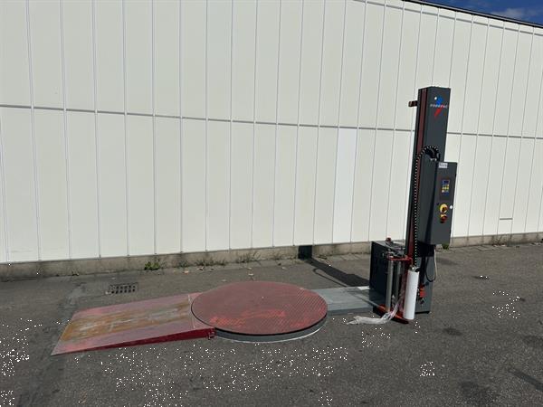 Grote foto robopac 1505 digit palletwikkelaar met oprijplaat agrarisch tuinbouw