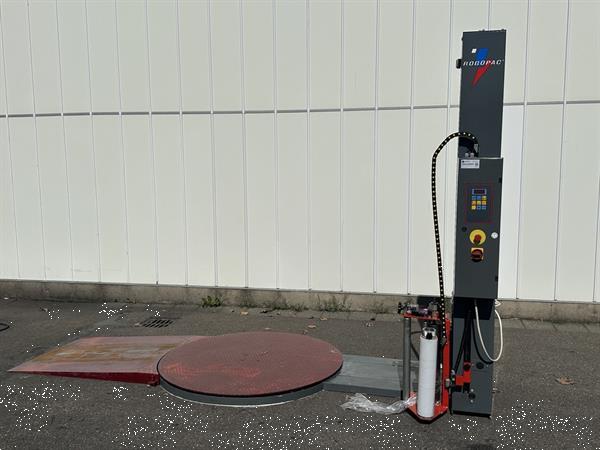 Grote foto robopac 1505 digit palletwikkelaar met oprijplaat agrarisch tuinbouw