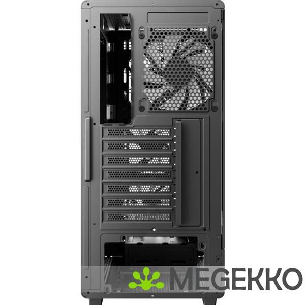 Grote foto deepcool cc550 4f midi tower zwart computers en software behuizingen en kasten