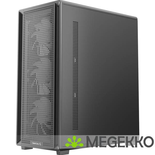 Grote foto deepcool cc550 4f midi tower zwart computers en software behuizingen en kasten
