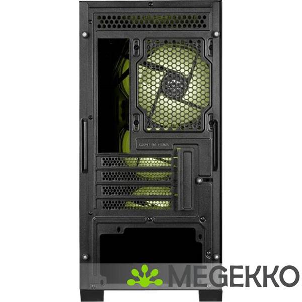 Grote foto msi mag forge m120r airflow computerbehuizing mini tower zwart transparant computers en software behuizingen en kasten