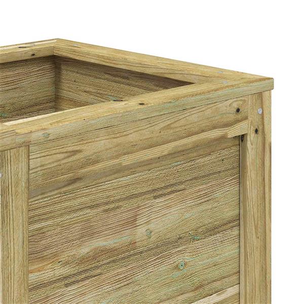 Grote foto vidaxl tuinbank met opbergruimte en plantenbak 193 5 x 40 x 41 cm tuin en terras overige tuin en terras