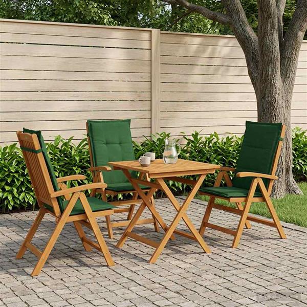Grote foto vidaxl recliner tuinstoelen 3 st naturel massief acaciahout tuin en terras tuinmeubelen