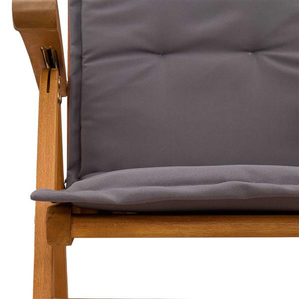 Grote foto vidaxl recliner tuinstoelen 3 st naturel massief acaciahout tuin en terras tuinmeubelen