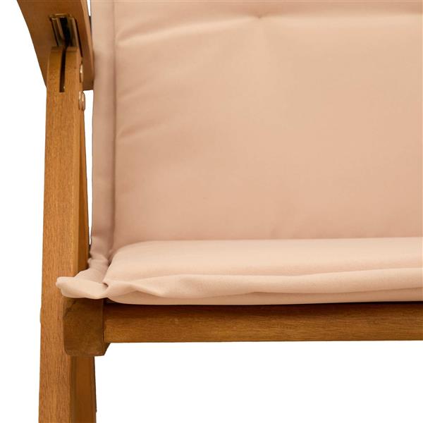 Grote foto vidaxl recliner tuinstoelen 2 st naturel massief acaciahout tuin en terras tuinmeubelen