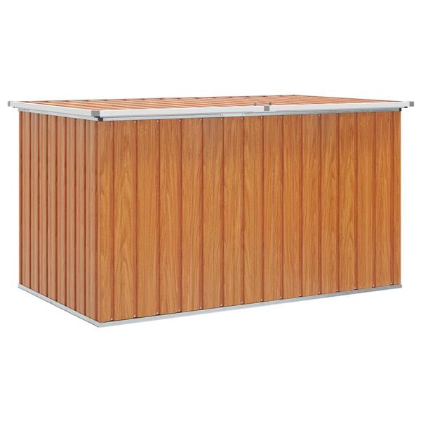 Grote foto vidaxl buitenopslagdoos gegalvaniseerd staal 171 x 99 x 93 cm tuin en terras overige tuin en terras