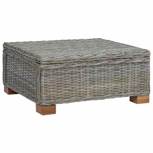 Grote foto vidaxl salontafel gendt natuurlijk rattan kubu grijs 67 x 60 x 30 cm tuin en terras tuinmeubelen