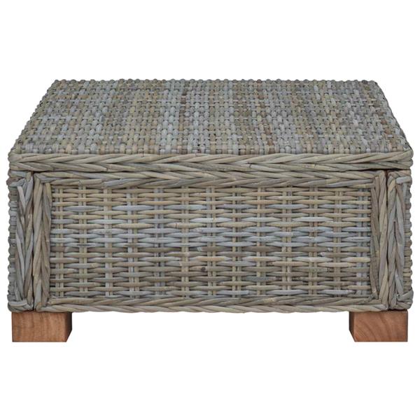 Grote foto vidaxl salontafel gendt natuurlijk rattan kubu grijs 67 x 60 x 30 cm tuin en terras tuinmeubelen