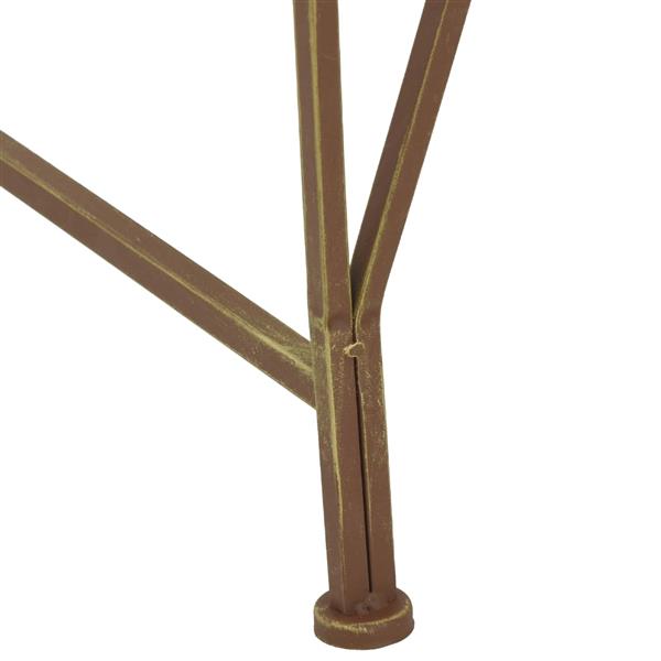 Grote foto vidaxl boom bank 4 aantal zitplaatsen 160 x 80 x 44 cm staal tuin en terras tuinmeubelen