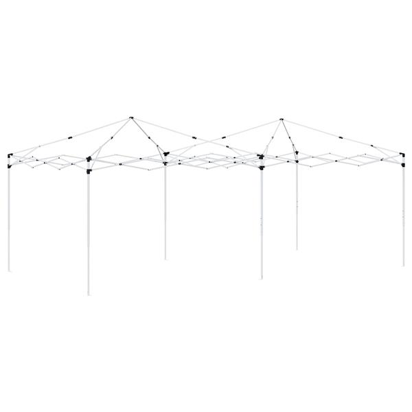 Grote foto vidaxl pop up partytent 575 x 288 x 245 cm antraciet oxford stof tuin en terras overige tuin en terras