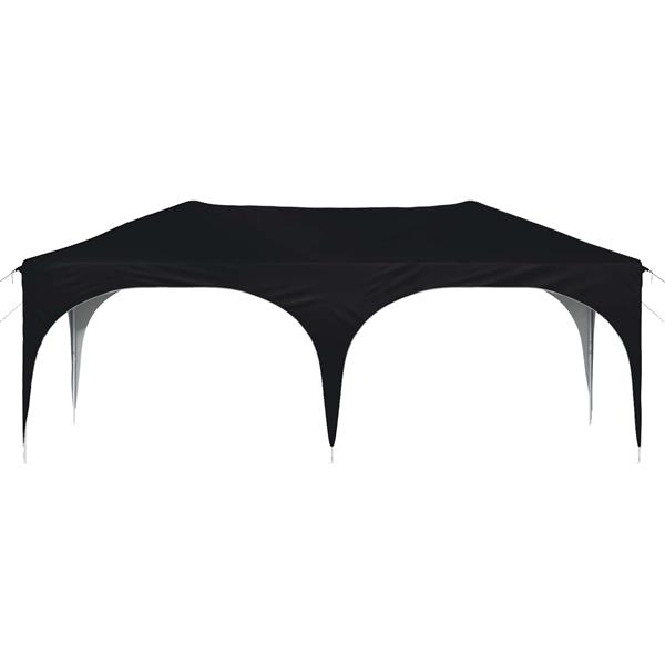 Grote foto vidaxl pop up partytent 575 x 288 x 245 cm antraciet oxford stof tuin en terras overige tuin en terras