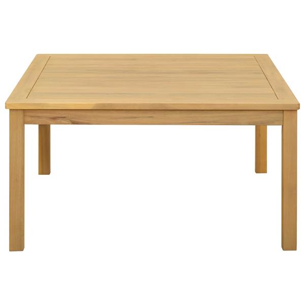 Grote foto vidaxl salontafel licht acacia 85 x 85 x 45 cm massief acaciahout tuin en terras tuinmeubelen