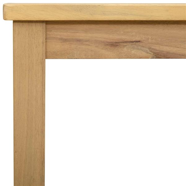 Grote foto vidaxl salontafel licht acacia 85 x 85 x 45 cm massief acaciahout tuin en terras tuinmeubelen