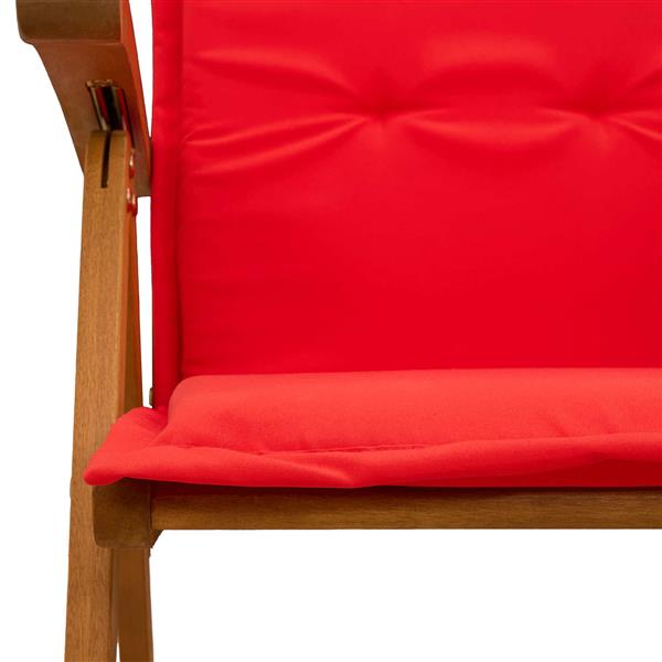 Grote foto vidaxl recliner tuinstoelen 2 st naturel massief acaciahout tuin en terras tuinmeubelen