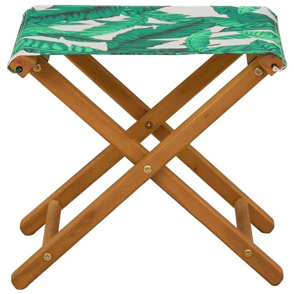 Grote foto vidaxl ligstoel 2 pcs massief eucalyptushout bladpatroon tuin en terras tuinmeubelen