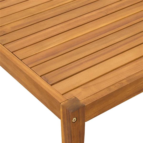 Grote foto vidaxl tuinstafel massief acaciahout naturel 60 x 60 x 30 cm tuin en terras tuinmeubelen