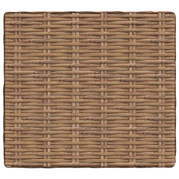 Grote foto vidaxl 2 st rieten loungeset met kussens gendt natuurlijk rattan tuin en terras tuinmeubelen