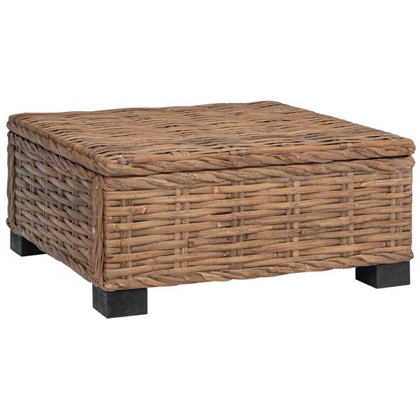 Grote foto vidaxl salontafel gendt natuurlijk rattan naturel 67 x 60 x 30 cm tuin en terras tuinmeubelen