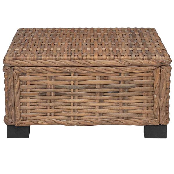 Grote foto vidaxl salontafel gendt natuurlijk rattan naturel 67 x 60 x 30 cm tuin en terras tuinmeubelen