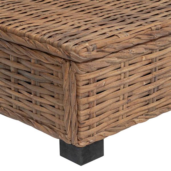 Grote foto vidaxl salontafel gendt natuurlijk rattan naturel 67 x 60 x 30 cm tuin en terras tuinmeubelen