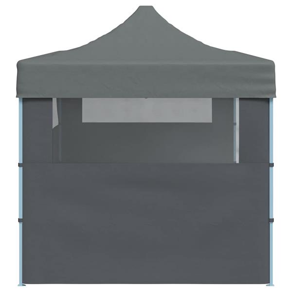 Grote foto vidaxl partytent pop up inklapbaar met zijwanden 3x6 m antraciet tuin en terras overige tuin en terras