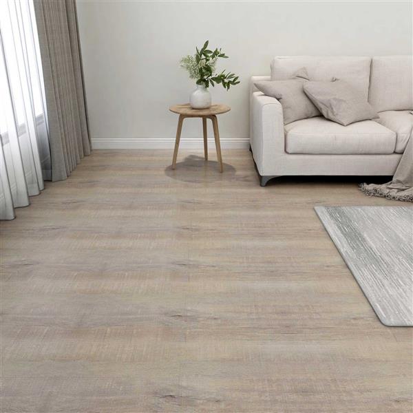 Grote foto vidaxl vloerplanken taupe 5 11 m 55 st pvc doe het zelf en verbouw tegels