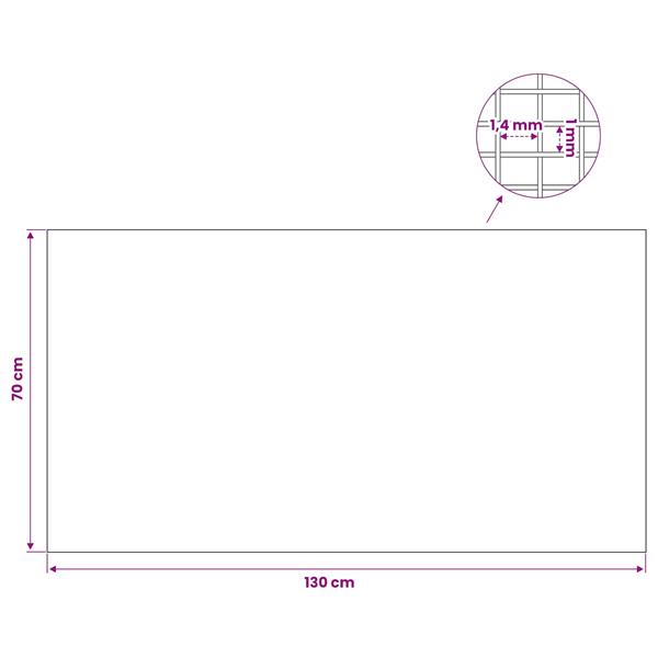 Grote foto vidaxl lichtschachtdeksel met clips 2 st 70 x 130 cm glasvezel grijs tuin en terras hekken en schuttingen