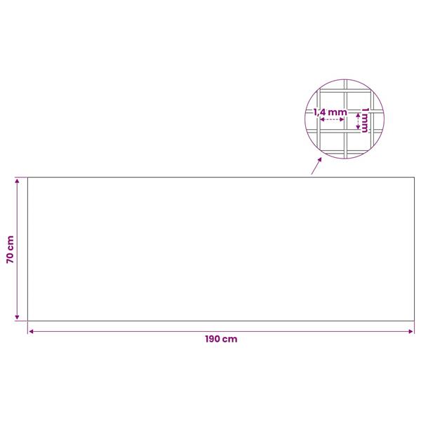 Grote foto vidaxl lichtschachtdeksel met clips 2 st 70 x 190 cm aluminium zilver tuin en terras hekken en schuttingen