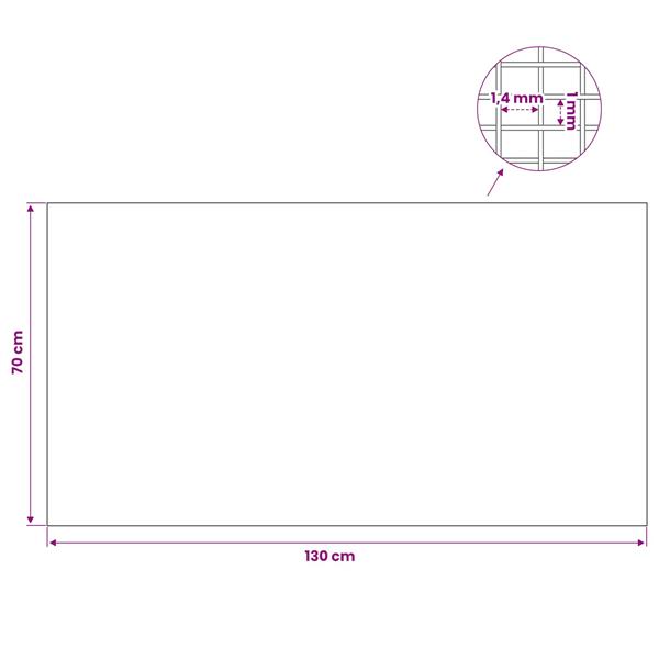 Grote foto vidaxl lichtschachtdeksel met clips 2 st 70 x 130 cm rvs 201 zilver tuin en terras hekken en schuttingen