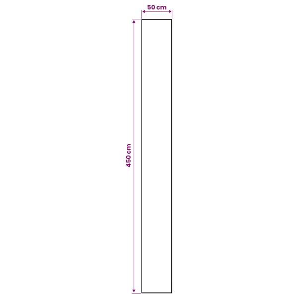 Grote foto vidaxl vloerkleedloper oriz 1150 gsm grijs en wit 100 polyestervilt huis en inrichting vloerbedekking en kleden