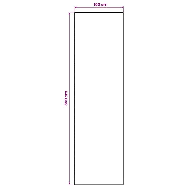 Grote foto vidaxl vloerkleedloper oriz 1150 gsm zwart gaaspatroon huis en inrichting vloerbedekking en kleden