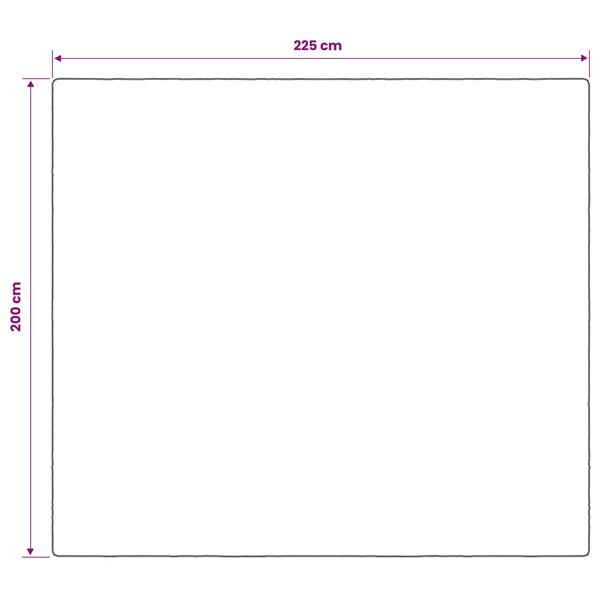 Grote foto vidaxl verzwaarde dekens wit 200 x 225 cm 9 kg 100 katoen 205t huis en inrichting bedden