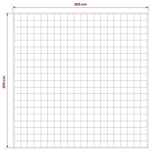 Grote foto vidaxl verzwaringsdeken antraciet 200 x 200 cm 13 kg 100 katoen 205t huis en inrichting bedden