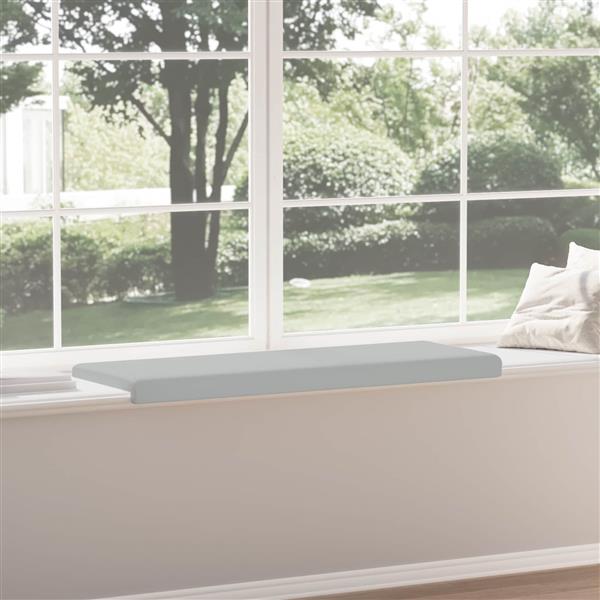 Grote foto vidaxl bankkussen textured velvet lichtgrijs diepte 35 cm huis en inrichting woningdecoratie