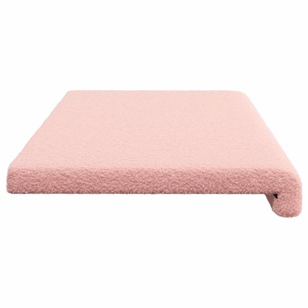 Grote foto vidaxl bankkussen sherpa stof roze diepte 35 cm huis en inrichting woningdecoratie