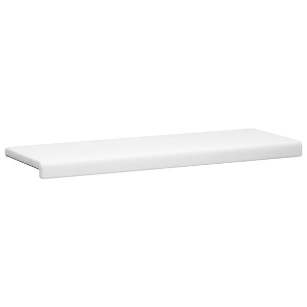 Grote foto vidaxl bankkussen stof wit diepte 35 cm huis en inrichting woningdecoratie