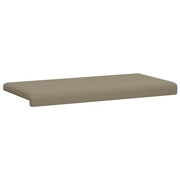 Grote foto vidaxl bankkussen textured velvet kaki diepte 35 cm huis en inrichting woningdecoratie